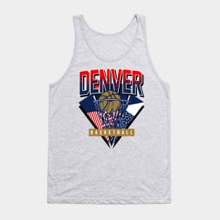 Denver Basketball 90s Throwback Tank Top